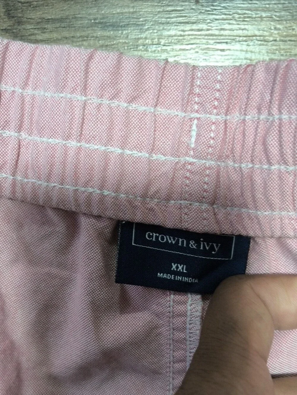 crown & ivy Pink Men's Drawstring Shorts
